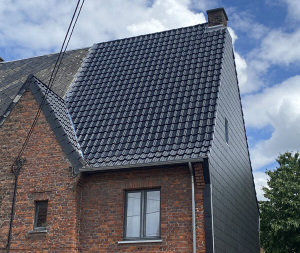 Chantier Brynaert — recouvrement et réparation toiture